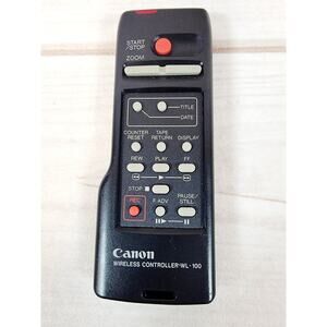 Original Canon Wireless Controller WL-100 Remote Control Tested Genuine OEM